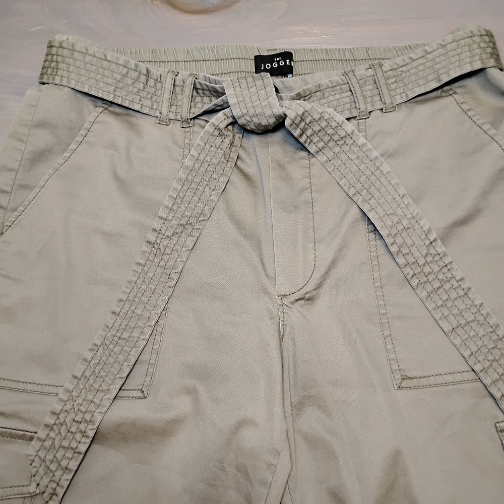 White House Black Market Olive Green The Jogger Cargo Pants - Picture 5 of 11